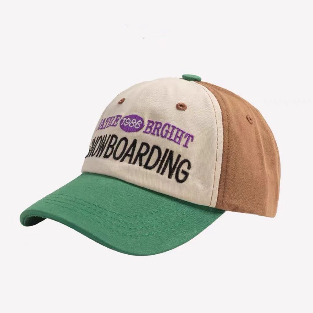6 Panel Mesh Snapback Sport Cap