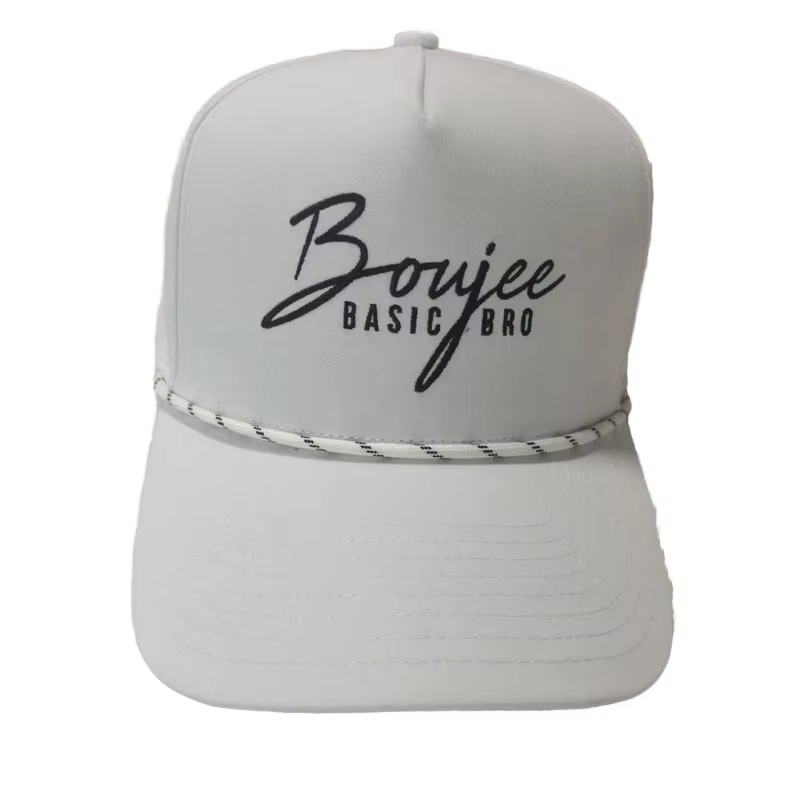 Blue 3D Embroidery Sport Caps
