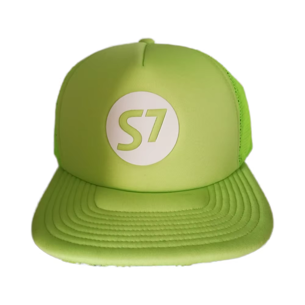 Blue 3D Embroidery Sport Caps